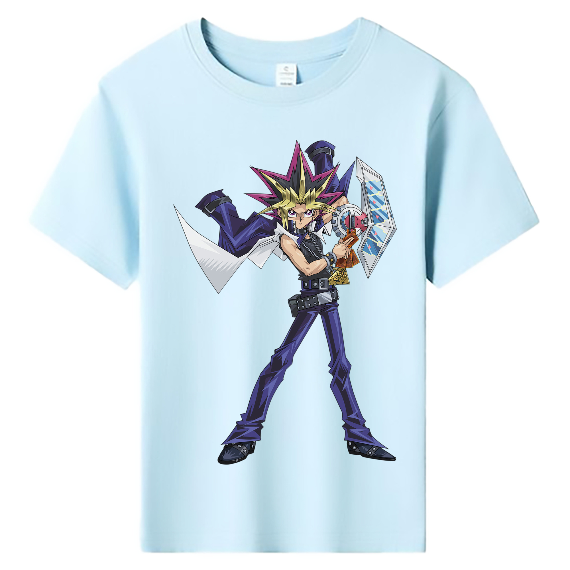 （画像用） 遊☆戯☆王 Yu-Gi-Oh! 綿100％キッズTシャツ（フロントプリント）